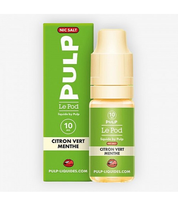 Citron Vert Menthe Nic Salt Le Pod Liquide Pulp 10ml