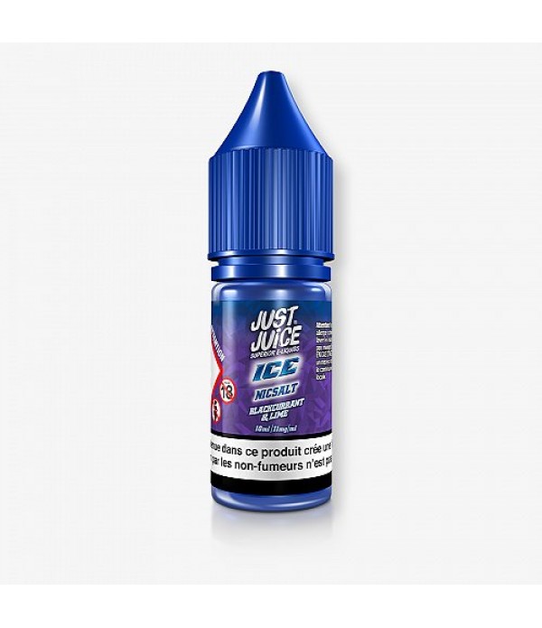 Blackcurrant & Lime Nic Salt Ice Just Juice 10ml