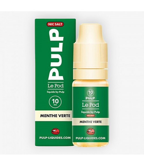 Menthe Verte Nic Salt Le Pod Liquide Pulp 10ml