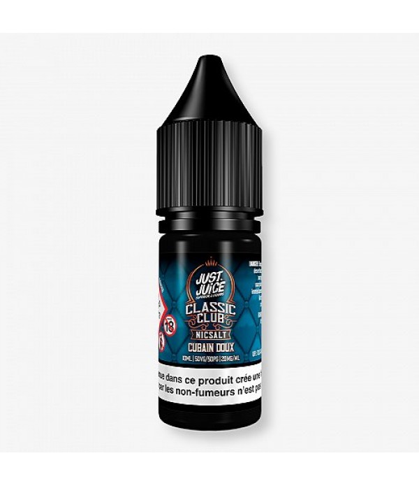 Cubain Doux Nic Salt Classic Club Just Juice 10ml