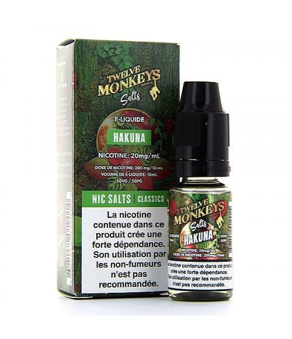 Hakuna Salts 12Monkeys 10ml