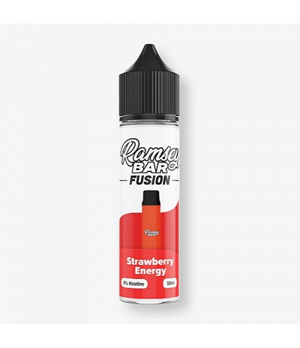 Strawberry Energy Bar Fusion Ramsey E-Liquids 50ml