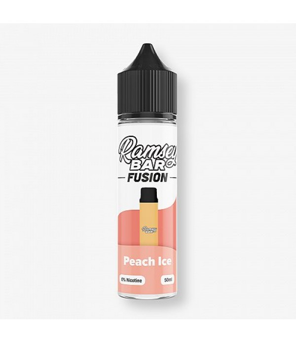 Peach Ice Bar Fusion Ramsey E-Liquids 50ml