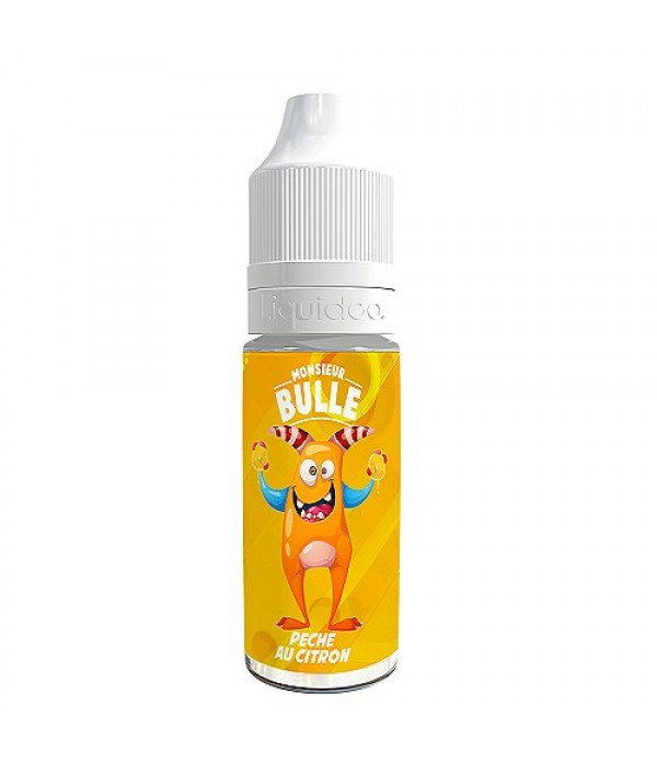 Pêche Au Citron Monsieur Bulle Liquideo 10ml