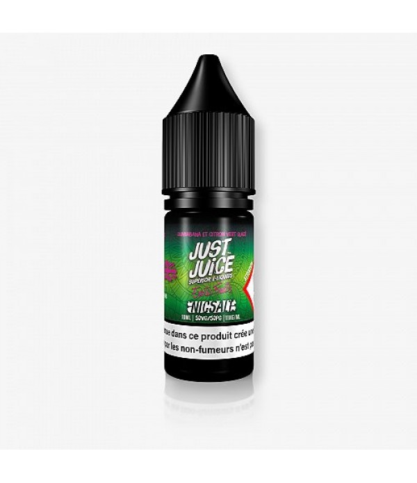 Guanabana Et Citron Vert Glacé Nic Salt Exotic Fruits Just Juice 10ml