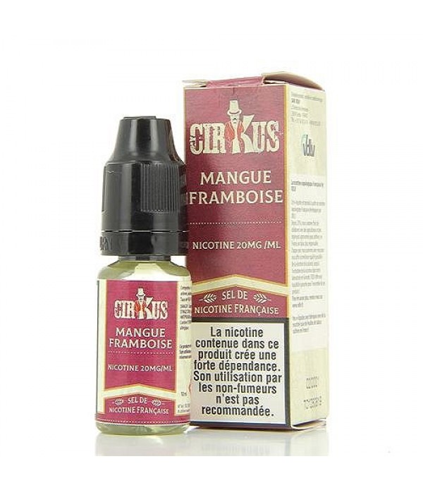 Mangue Framboise Nic Salts Cirkus VDLV 10ml 20mg