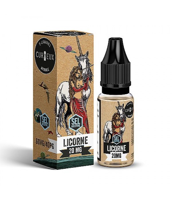 Licorne Astrale Nic Salt Curieux 10ml