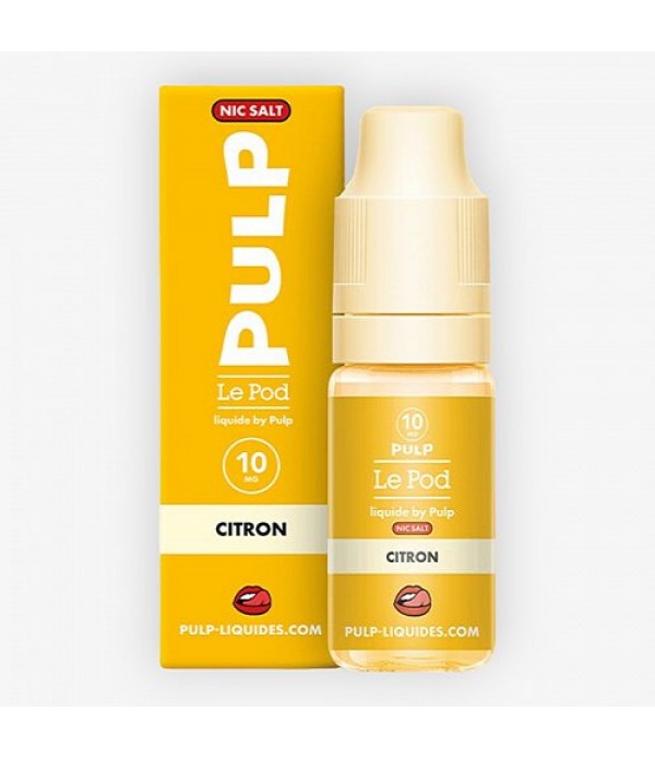 Citron Nic Salt Le Pod Liquide Pulp 10ml