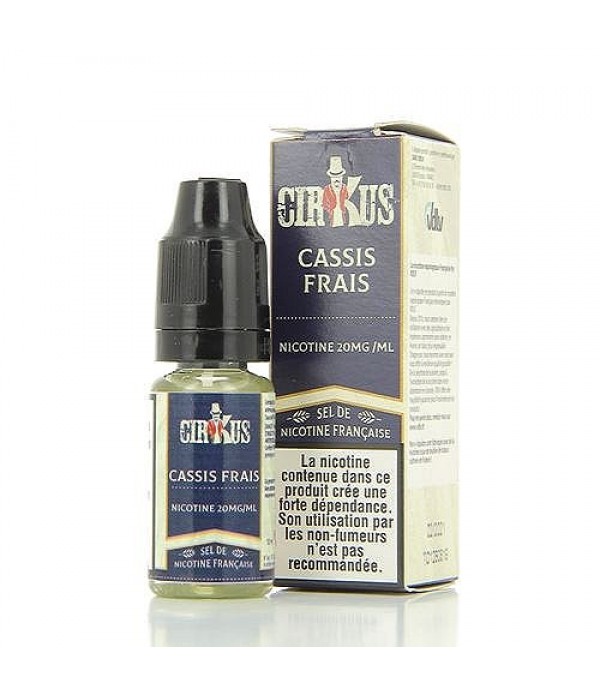 Cassis Frais Nic Salts Cirkus VDLV 10ml 20mg