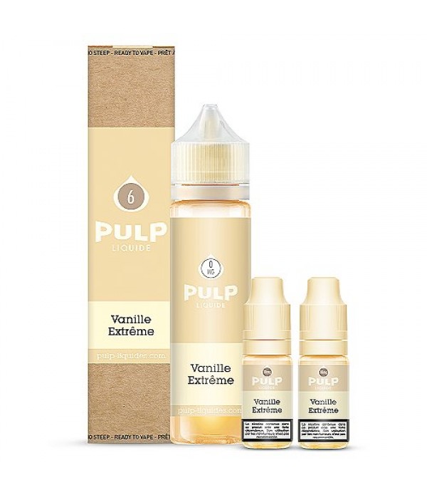 Pack 40ml + 2x10ml Vanille Extrême Pulp - 06mg