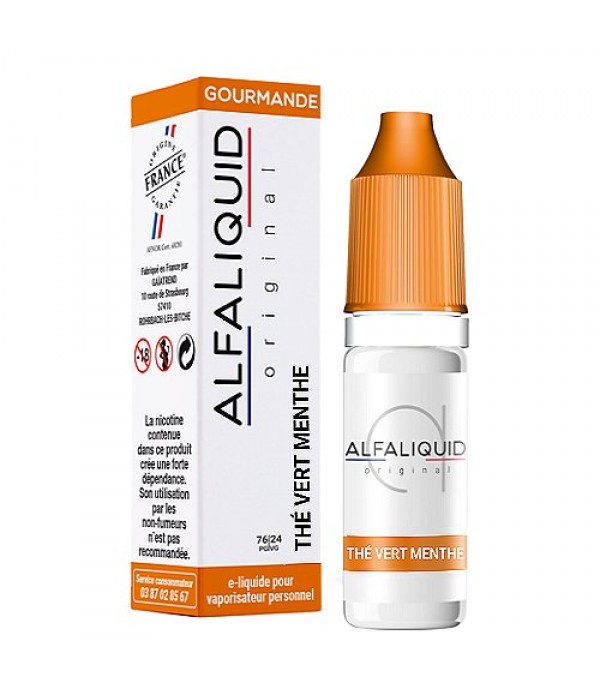 Thé Vert Menthe Alfaliquid 10ml