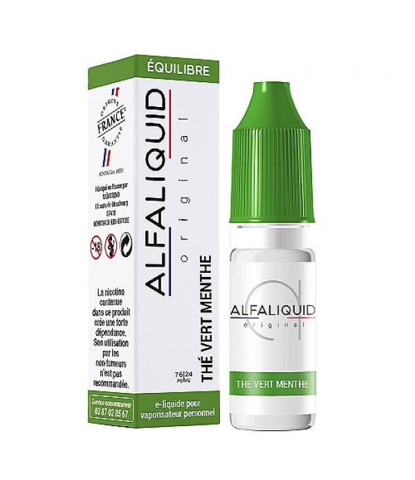 Thé Vert Menthe Alfaliquid 10ml