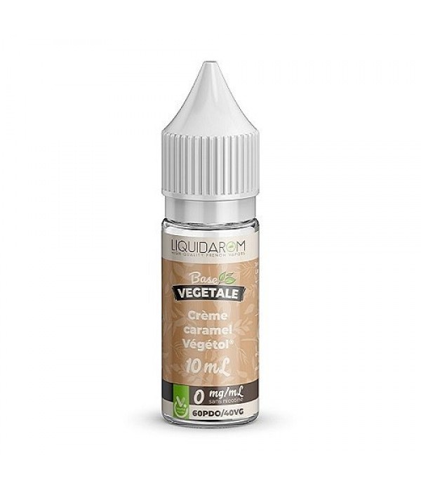 Crème Caramel Base Végétale By Liquidarom 10ml