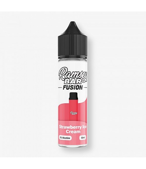 Strawberry Ice Cream Bar Fusion Ramsey E-Liquids 50ml