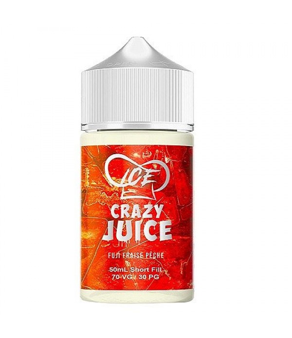 Fuji Fraise Pêche Ice Crazy Juice Mukk Mukk 50ml