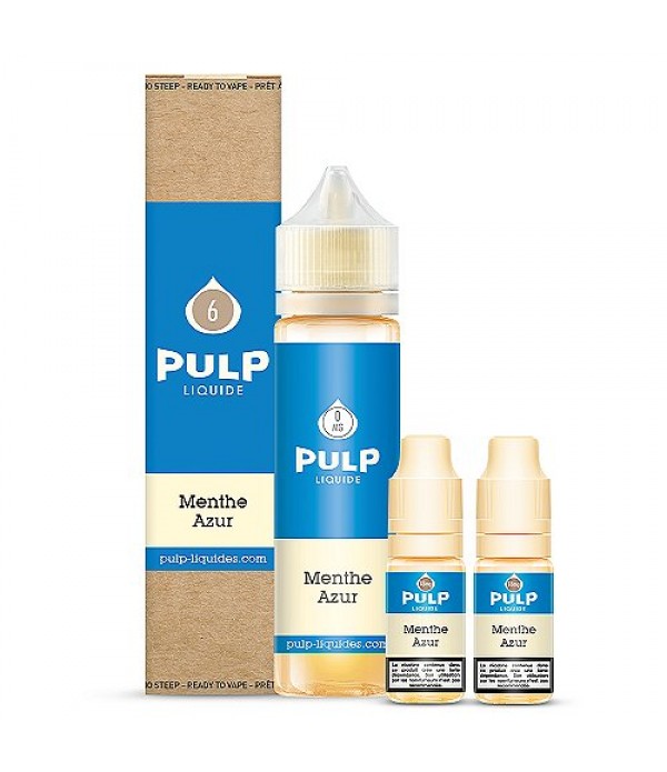 Pack 40ml + 2x10ml Menthe Azur Pulp - 06mg