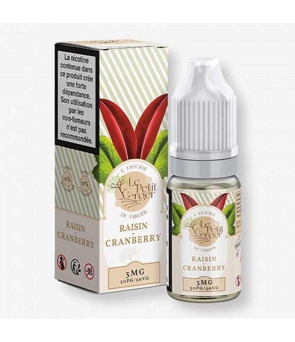 Raisin Cranberry Le Petit Verger 10ml