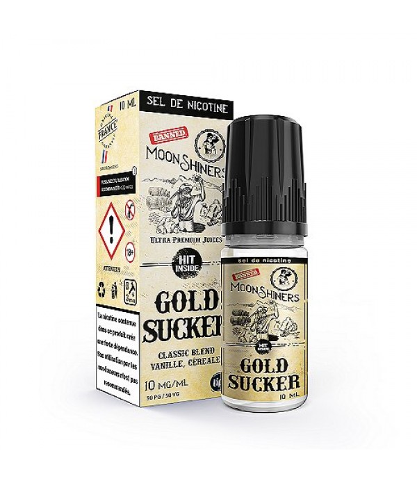 Gold Sucker Nic Salt Moonshiners 10ml