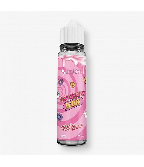 Ice Cream Fraise Wpuff Flavors Liquideo 50ml