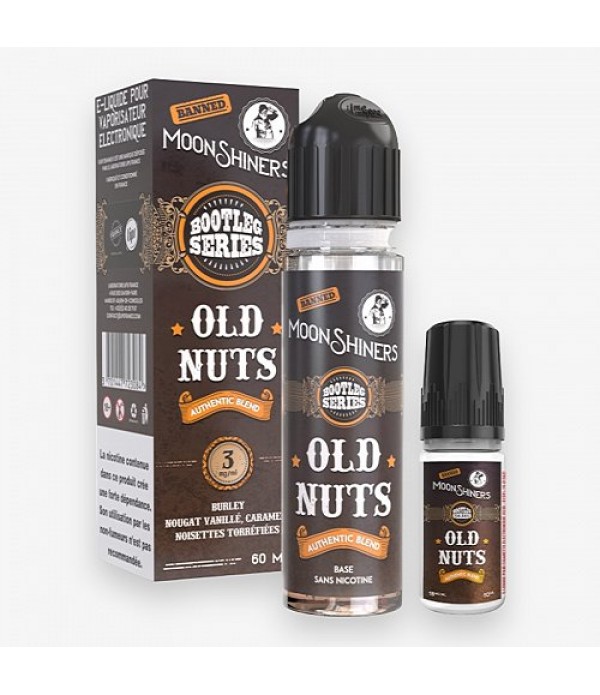 Pack 50ml + 10ml Old Nuts Authentic Blend Moonshiners - 03mg