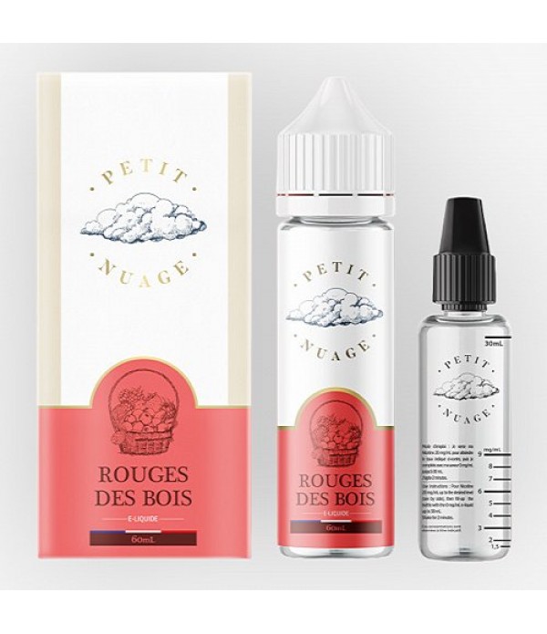 Rouges Des Bois Petit Nuage 60ml + Fiole Vide 30ml...