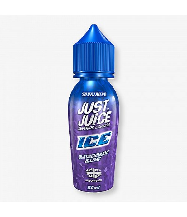 Blackcurrant Lime Ice Just Juice 50ml