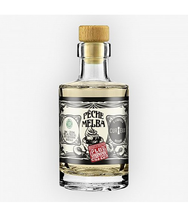 Pêche Melba Dessert Curieux 200ml