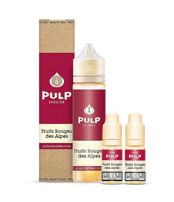 Pack 40ml + 2x10ml Fruits Rouges des Alpes Pulp - ...