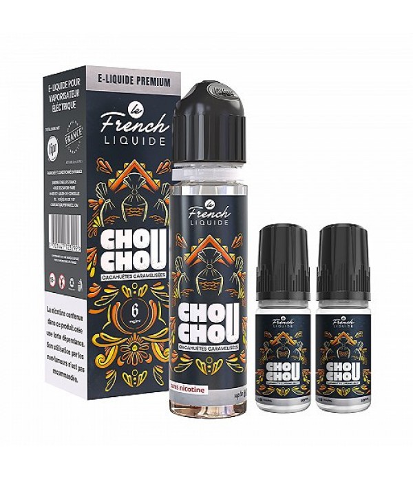 Pack 40ml + 2x10ml Chouchou Le French Liquide - 06mg