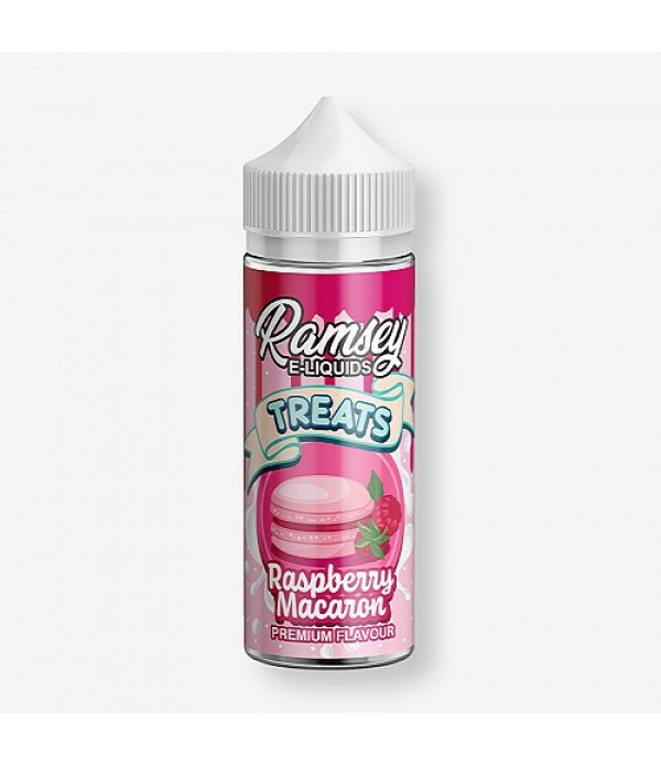 Raspberry Macaron Treats Ramsey E-Liquids 100ml