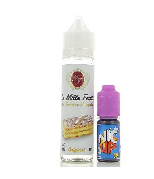 Le Mille Feuille La Fabrique Française 50ml + Booster Nic Up 10ml 18mg