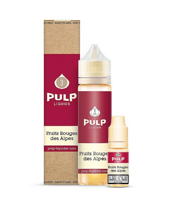 Pack 50ml + 10ml Fruits Rouges Des Alpes Pulp - 03...