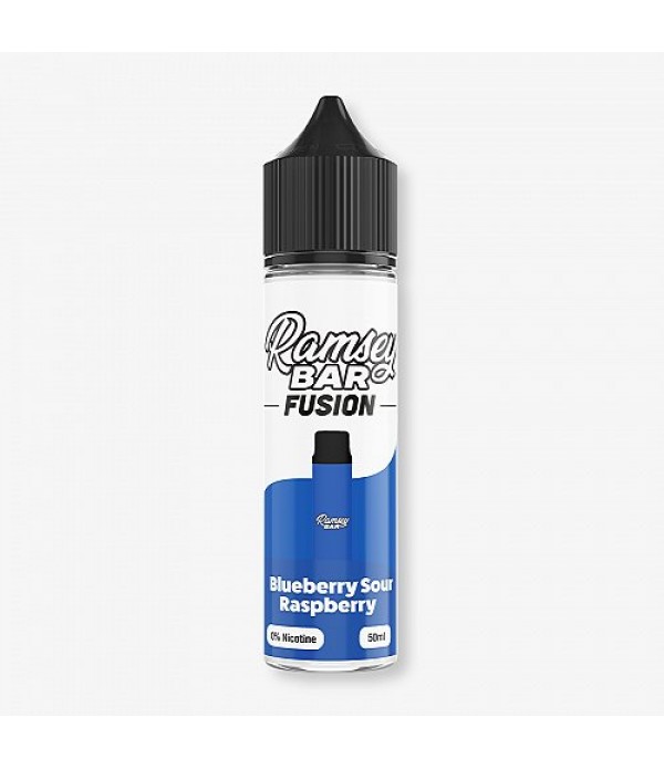 Blueberry Sour Raspberry Bar Fusion Ramsey E-Liquids 50ml