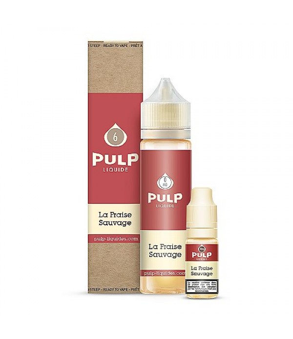 Pack 40ml + 2x10ml La Fraise Sauvage Pulp - 06mg