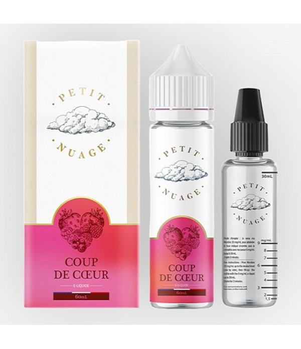 Coup De Coeur Petit Nuage 60ml + Fiole Vide 30ml G...