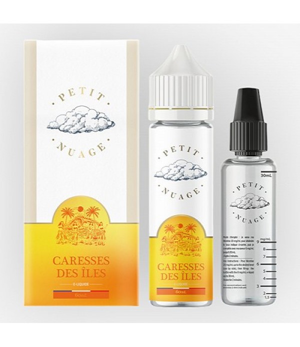 Caresses Des Îles Petit Nuage 60ml + Fiole Vide 30ml Graduée