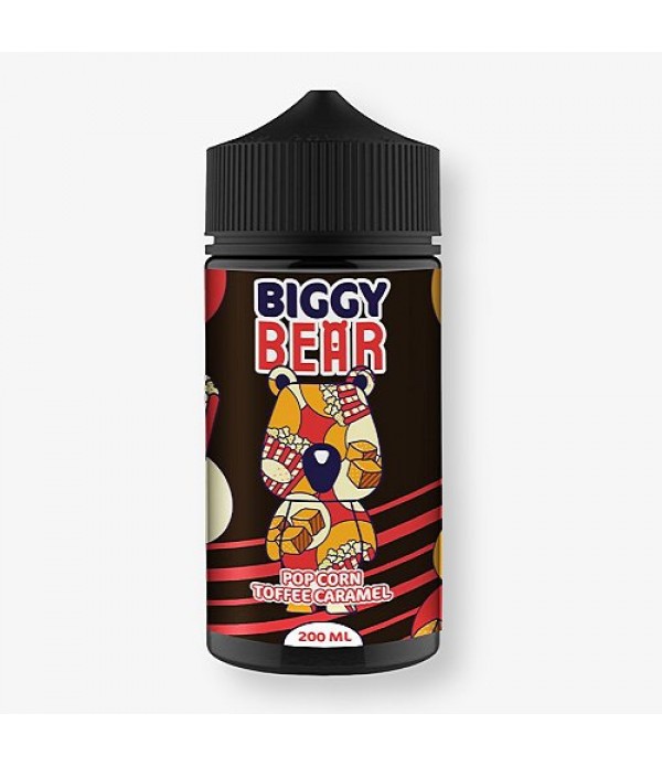 Popcorn Toffee Caramel Biggy Bear 200ml