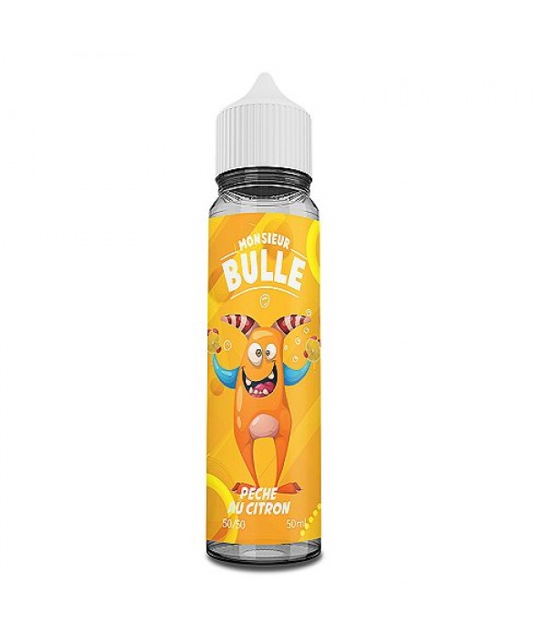 Pêche Au Citron Monsieur Bulle Liquideo 50ml