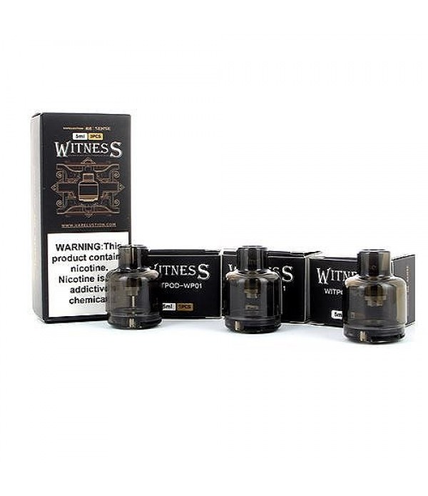 Pack de 3 cartouches 5ml Witness Vapelustion