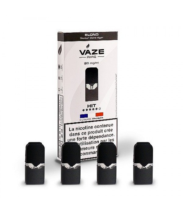 Pack de 4 Pods de 0,75ml Blond Léger (Blond) Vaze Vape