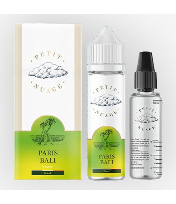 Paris Bali Petit Nuage 60ml + Fiole Vide 30ml Grad...