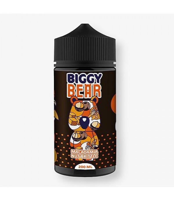 Macadamia Nut Brittle Biggy Bear 200ml