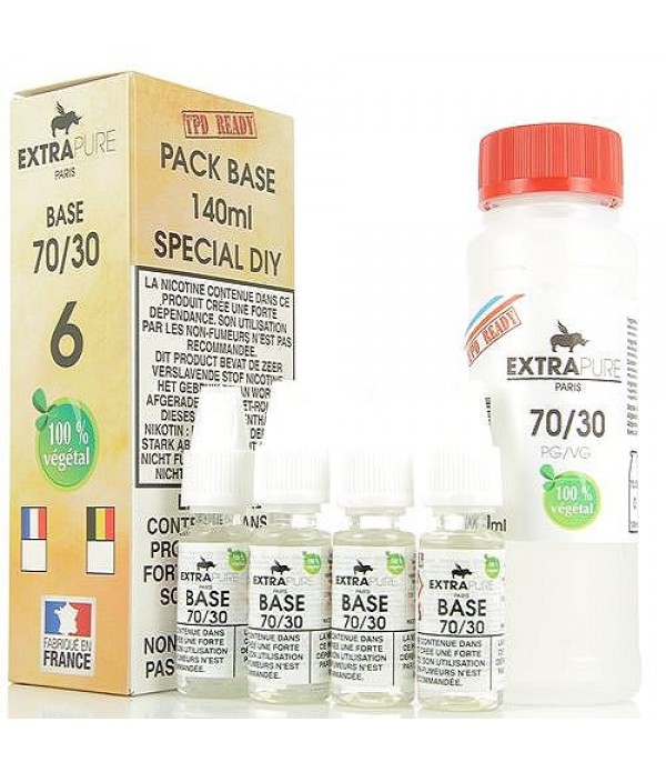 Pack Base 140ml 70/30 06mg Extrapure