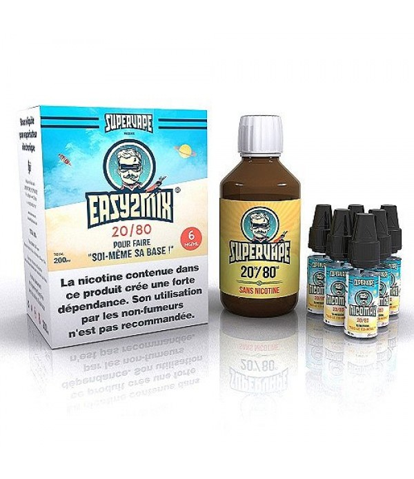 Base Easy2Mix 20/80 6mg 200ml SuperVape