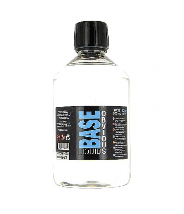 Base 500ml 00mg Obvious Liquids