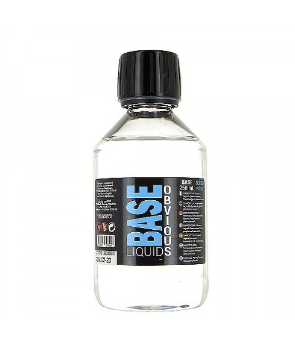 Base 250ml 00mg Obvious Liquids