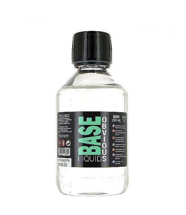 Base 250ml 00mg Obvious Liquids