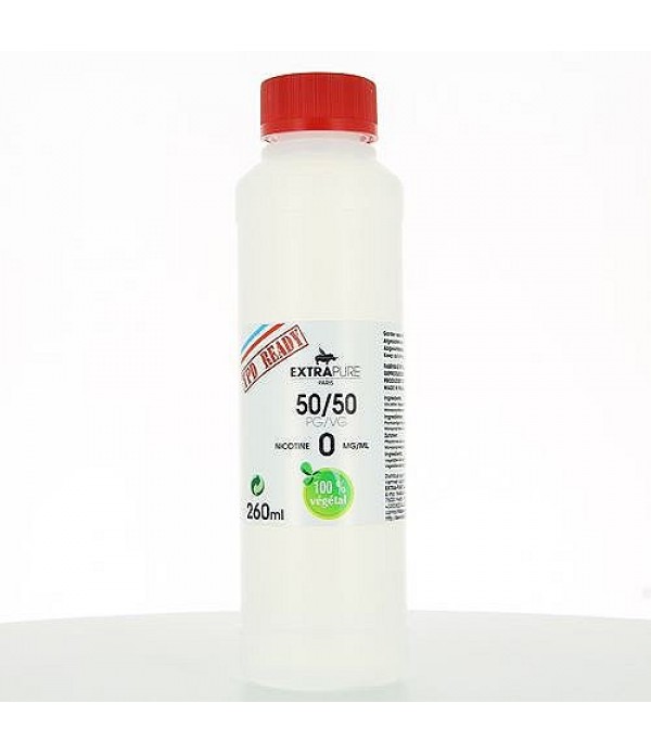 Base 260ml 50/50 00mg Extrapure