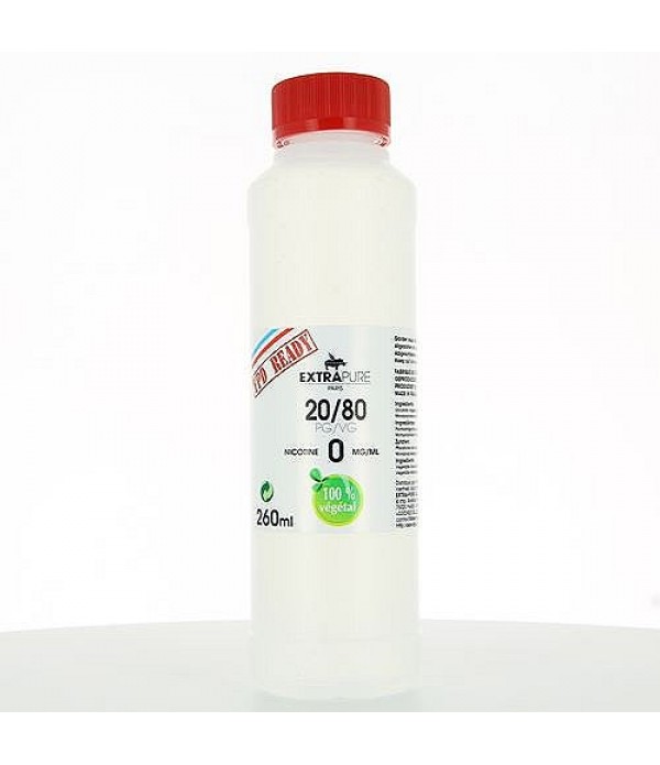 Base 260ml 20/80 00mg Extrapure