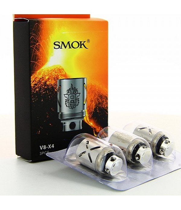 Pack de 3 résistances 0.15ohm V8 X4 Quadruple TFV8 Smok